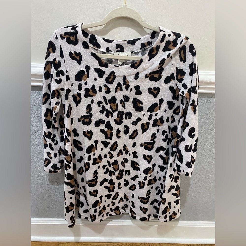 Animal Print Top/Dress